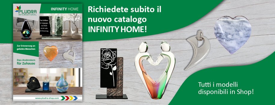 Richiedete subito il nuovo catalogo Infinity Home